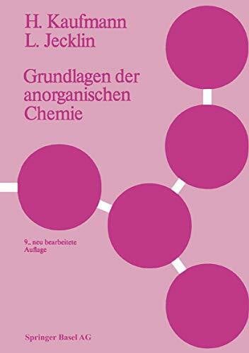 Grundlagen der anorganischen Chemie