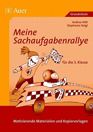 Meine Sachaufgabenrallye: Motivierende Materialien und Kopiervorlagen (3. Klasse)