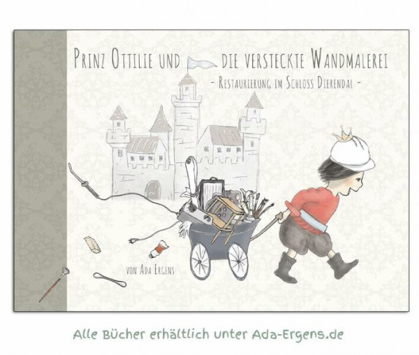 Prinz Ottilie und die versteckte Wandmalerei: Restaurierung im Schloss Dierendal