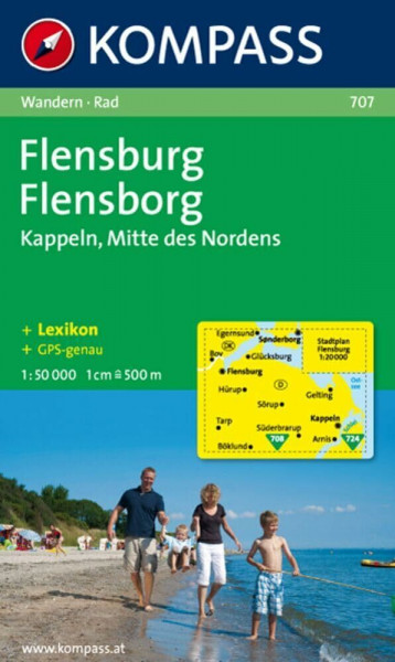 Flensburg - Kappeln, 1 : 50 000: Wandern / Rad