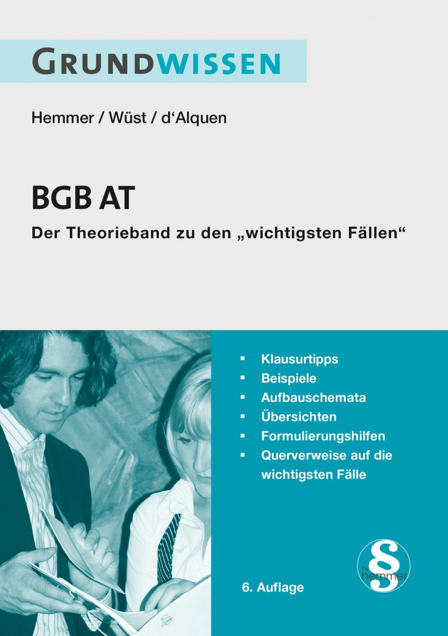 Hemmer/Wüst Verlags GmbH Grundwissen Bgb At (Skripten - Zivilrecht)