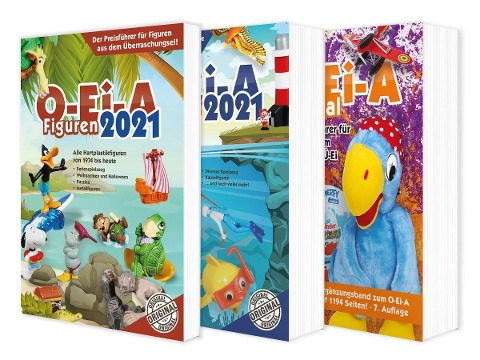 Das O-Ei-A 3er Bundle 2021 - O-Ei-A Figuren, O-Ei-A Spielzeug und O-Ei-A Spezial im 3er-Pack