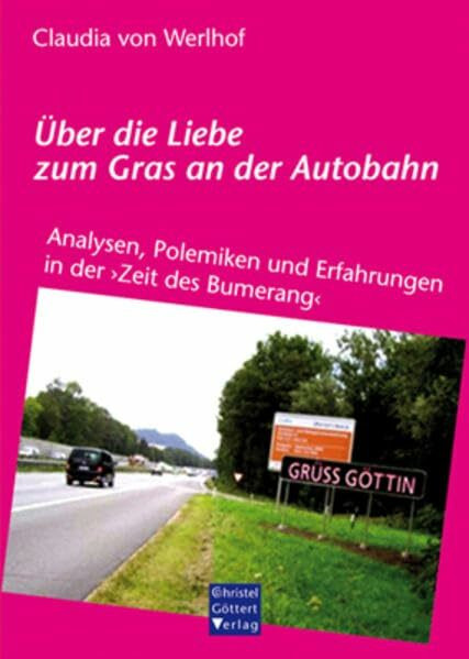 Über die Liebe zum Gras an der Autobahn: Analysen, Polemiken und Erfahrungen in der 'Zeit des Bumerang'