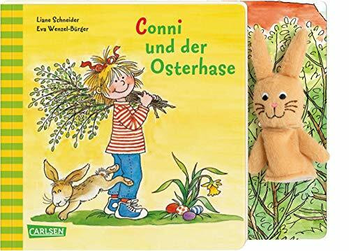 Conni-Pappbilderbuch: Conni und der Osterhase: Lustige Ostergeschichte für Kinder ab 2 Jahren mit bestickter Fingerpuppe zum Mitmachen