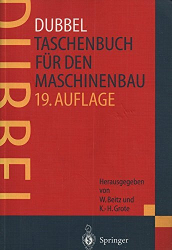 DUBBEL - Taschenbuch für den Maschinenbau