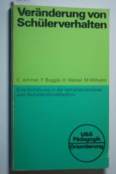 Veränderung von Schülerverhalten
