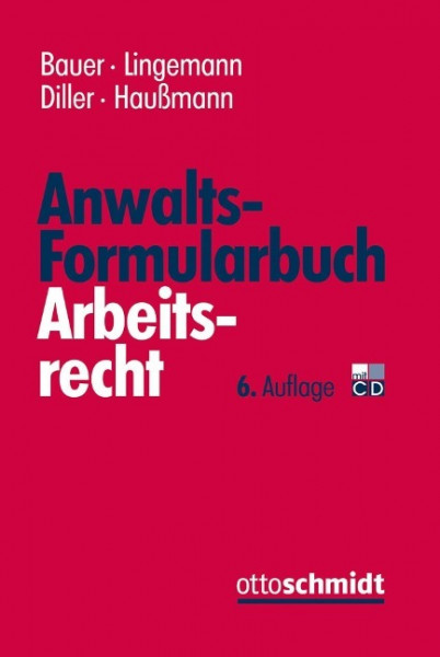 Anwalts-Formularbuch Arbeitsrecht