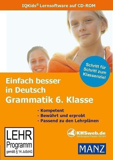 Einfach besser in Deutsch Grammatik 6. Klasse. Windows Vista/XP/2000/ME/98