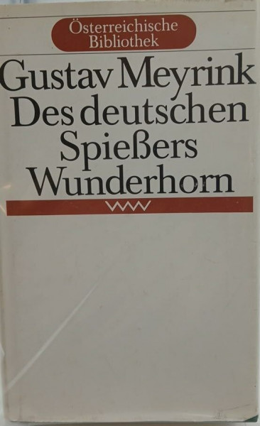 Des deutschen Spiessers Wunderhorn.