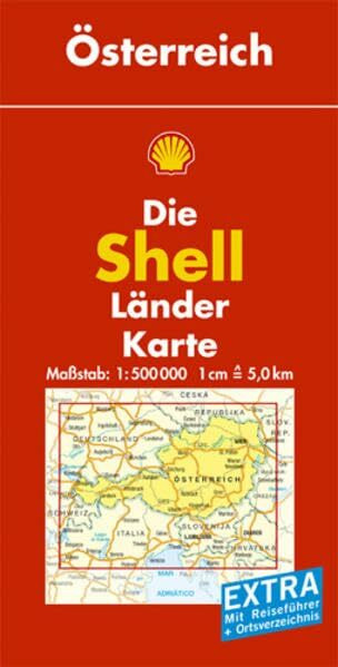 Österreich: 1:500000 (Shell Länderkarte)