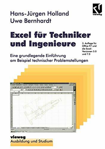 Excel für Techniker und Ingenieure: Eine grundlegende Einführung am Beispiel technischer Probl...