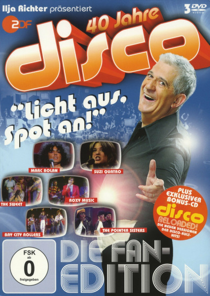 40 Jahre disco "Licht aus, Spot an!" (Die Fan-Edition) (+ exklusiver Bonus-CD) [3 DVDs]