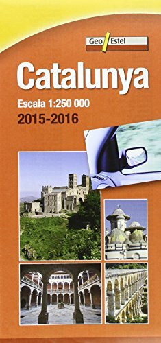 Catalunya 2015-2016: Mapa de carreteres Escala 1:250.000