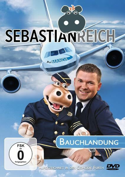Sebastian Reich & Amanda - Bauchlandung: Soloprogramm, Nilpferd-Comedy, Bauchreden