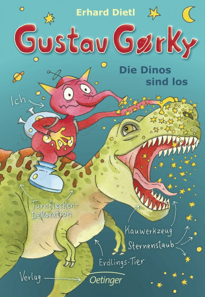 Gustav Gorky 3. Die Dinos sind los: Turbulentes Kinderbuch-Abenteuer vom Olchi-Erfinder für Kinder ab 8 Jahren