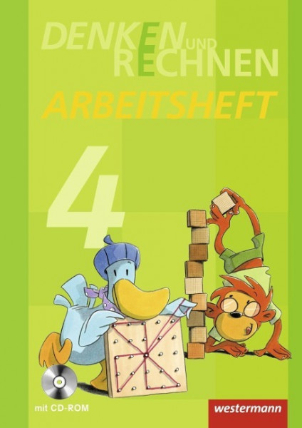 Denken und Rechnen 4. Arbeitsheft mit CD-ROM. Grundschule. Hamburg, Bremen, Hessen, Niedersachsen, Nordrhein-Westfalen, Rheinland-Pfalz, Saarland und Schleswig-Holstein