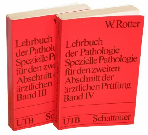 Lehrbuch der Pathologie. Spezielle Pathologie für den zweiten Abschnitt der ärztlichen Prüfung. 2 Bde. (= UTB 1002+1050)