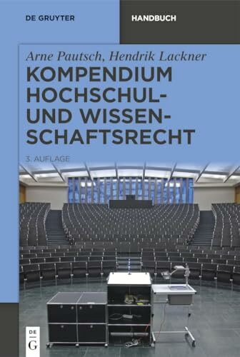 Kompendium Hochschul- und Wissenschaftsrecht (De Gruyter Handbuch)