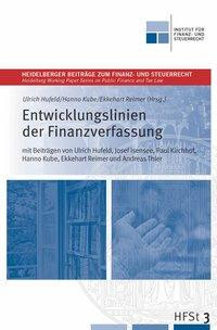 Entwicklungslinien der Finanzverfassung