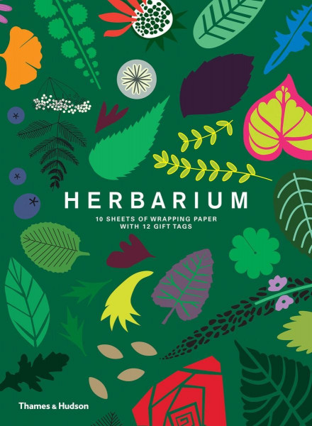 Herbarium Gift Wrap: 10 Sheets of Wrapping Paper with 12 Gift Tags