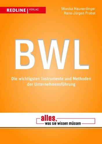 BWL: Die wichtigsten Instrumente und Methoden der Unternehmensführung