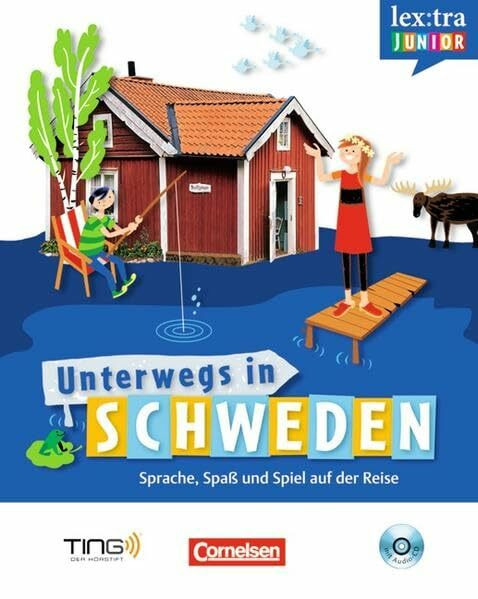 Lextra junior - Schwedisch - Unterwegs in Schweden: Selbstlernbuch mit Hör-CD: Sprach-/Reiseführer für Kinder - TING-fähig: Sprach-/Reiseführer für Kinder. Für TING-Stift