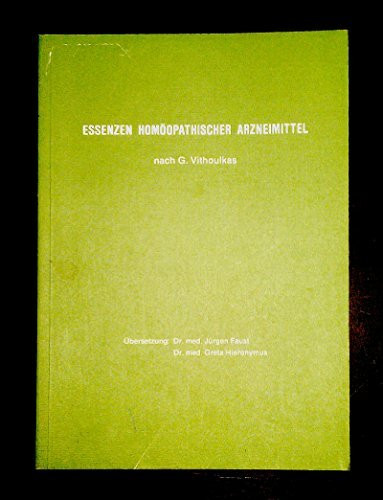 Essenzen Homöopathischer Arzneimittel