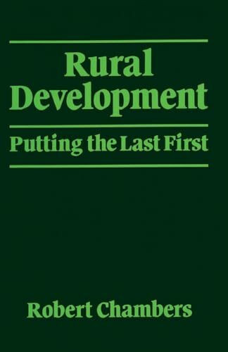 Routledge Rural Development, Putting The Last First (World Development)