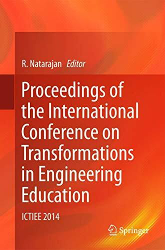 Proceedings of the International Conference on Transformations in Engineering Education: ICTIEE 2014