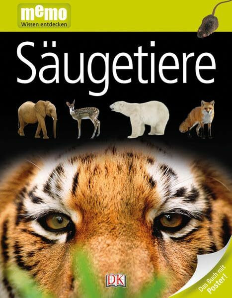 memo Wissen entdecken. Säugetiere: Das Buch mit Poster!: Saugetiere