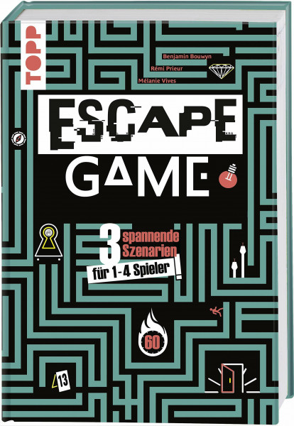 Escape Game: Wirst du entkommen? 3 spannende Szenarien für 1 - 4 Gefangene!