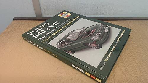 Volvo S40 and V40 Service and Repair Manual (Haynes Service and Repair Manuals)
