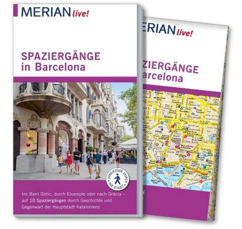 MERIAN live! Reiseführer Spaziergänge in Barcelona