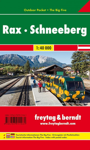 Rax - Schneeberg, Outdoor Pocket, Wanderkarte 1:40.000