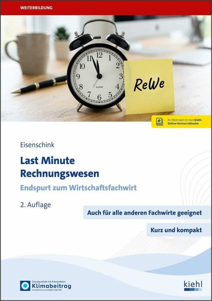 Last Minute Rechnungswesen: Endspurt zum Wirtschaftsfachwirt