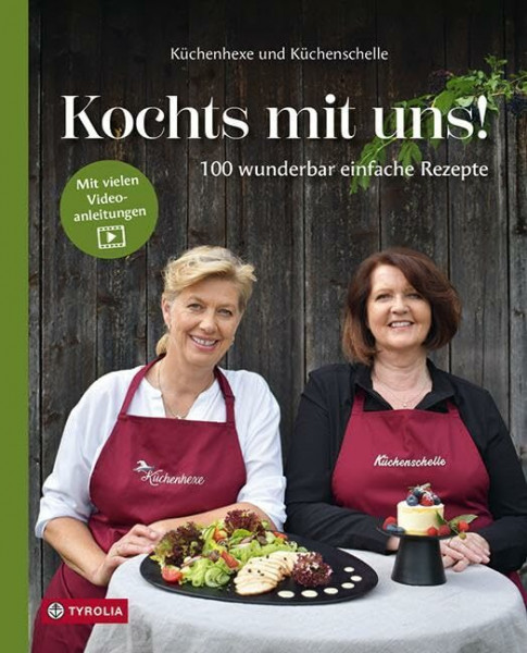 Kochts mit uns: 100 wunderbar einfache Rezepte. Anni und Anita kochen gemeinsam. Das erste Kochbuch der beliebten Youtube-Köchinnen mit über 50.000 Abonnenten. Viele Rezepte mit Video-Anleitung.