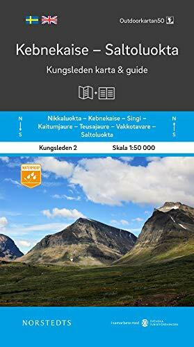 Kebnekaise Saltoluokta Kungsleden 2 1:50 000