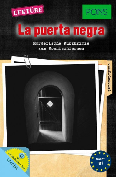 PONS Lektüre La puerta negra. Mit Vokabeltrainer-App