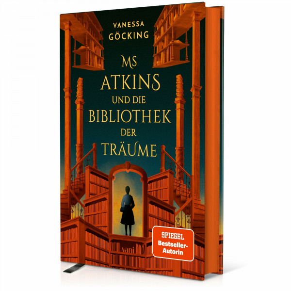 Ms Atkins und die Bibliothek der Träume: Roman | Manche Bücher liest du nicht. Manche Bücher lesen dich. | Bücher Neuerscheinungen 2026 | Mit ... & Page Overlay) | SPIEGEL Bestseller Platz 1
