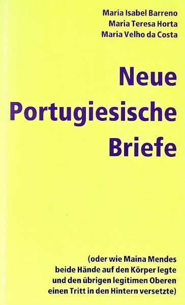 Neue Portugiesische Briefe (edition tranvía)