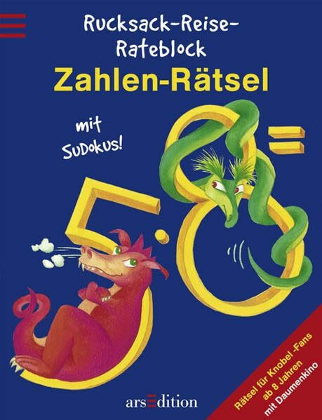 Zahlenrätsel: Rucksack-Reise-Rateblock