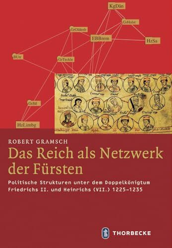 Das Reich als Netzwerk der Fürsten: Politische Strukturen unter dem Doppelkönigtum Friedrichs II. und Heinrichs (VII.) 1225-1235 (Mittelalter-Forschungen, Band 40)