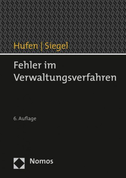 Fehler im Verwaltungsverfahren