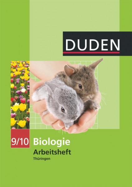 Duden Biologie 9/10 Arbeisheft. Thüringen Regelschule