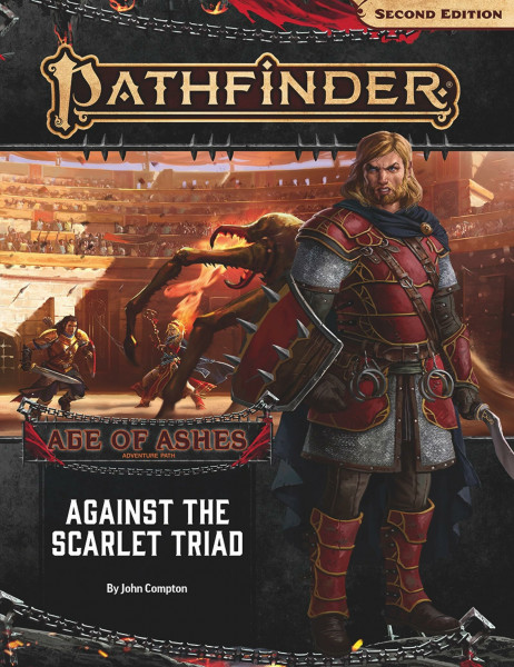 Pathfinder Adventure Path: Against the Scarlet Triad (Age of Ashes 5 of 6) [P2] (PATHFINDER ADV PATH AGE OF ASHES (P2))