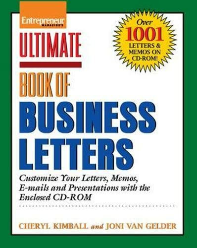 Ultimate Book of Business Letters: Customize Your Letters, Memos, E-mails and Presentations (Ultimate Series)