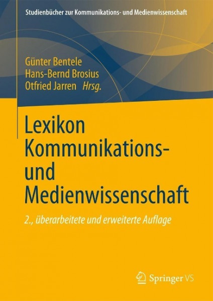 Lexikon Kommunikations- und Medienwissenschaft