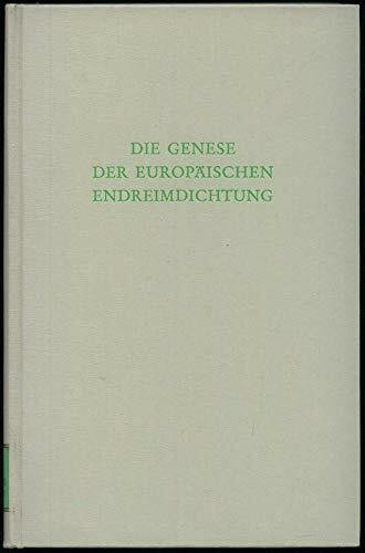 Die Genese der europäischen Endreimdichtung