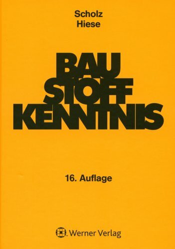 Baustoffkenntnis