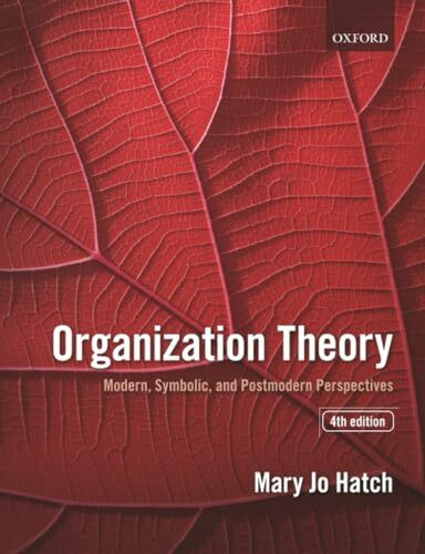 Organization Theory: Modern, Symbolic, and Postmodern Perspectives